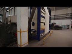 420m Contenido textil máquina de vapor calefacción de gas natural continua